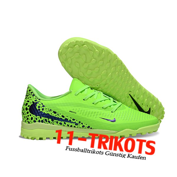 Nike Fussballschuhe Phantom 6 Low Academy "Erling Haaland" Grün Nike Fussballschuhe Phantom 6 Low Academy "Erling Haaland" Grün