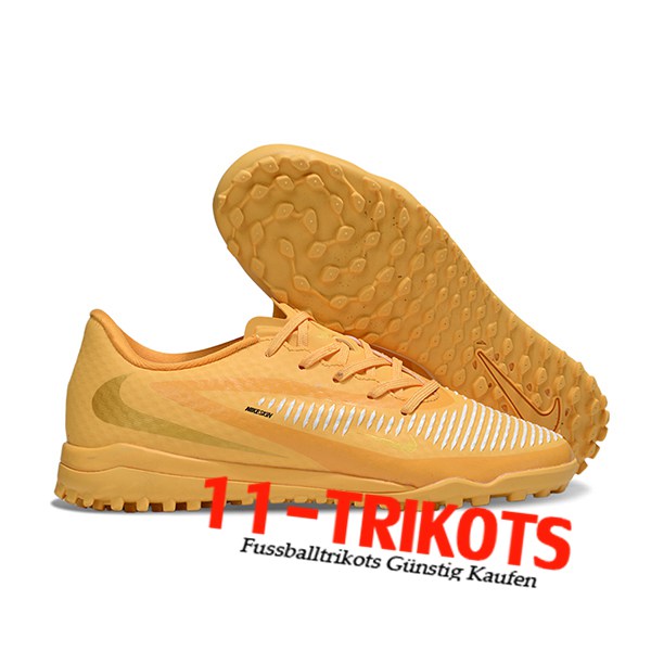 Nike Fussballschuhe Phantom 6 Low Academy "Erling Haaland" Orange/Schwarz Nike Fussballschuhe Phantom 6 Low Academy "Erling Haaland" Orange/Schwarz