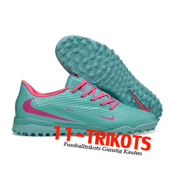 Nike Fussballschuhe Phantom 6 Low Academy "Erling Haaland" Grün/Rosa Nike Fussballschuhe Phantom 6 Low Academy "Erling Haaland" Grün/Rosa