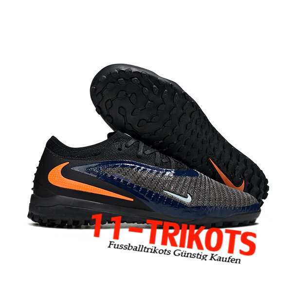 Nike Fussballschuhe Phantom GX III Elite TF Schwarz/Blau/Orange