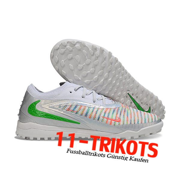 Nike Fussballschuhe Phantom GX III Elite TF Weiß/Grau