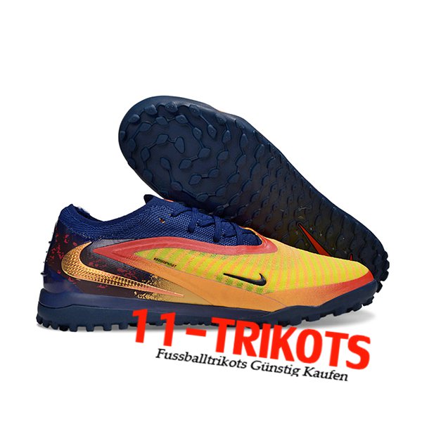 Nike Fussballschuhe Phantom GX III Elite TF Blau/Orange