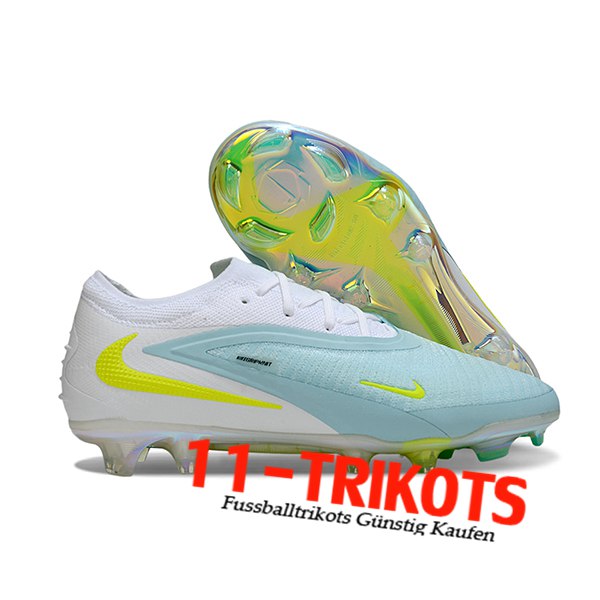 Nike Fussballschuhe Phantom GX III Elite FG Weiß/Grün -02