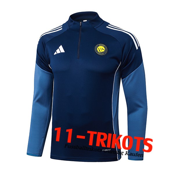 Al-Nassr FC Training Sweatshirt Königsblau 2025/2026 Al-Nassr FC Training Sweatshirt Königsblau 2025/2026