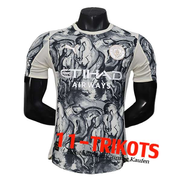 Manchester City Fussball Trikots Special Edition Schwarz/Weiß 2025/2026