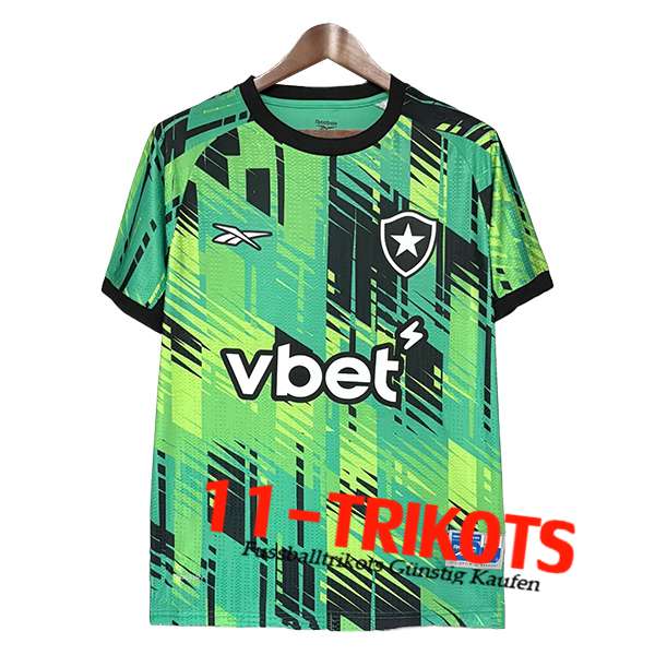 Botafogo Trainingstrikot Grün/Schwarz 2025/2026 Botafogo Trainingstrikot Grün/Schwarz 2025/2026
