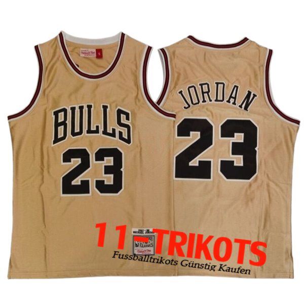 Chicago Bulls Trikot (JORDAN #23) 2025/26 Gelb/Schwarz