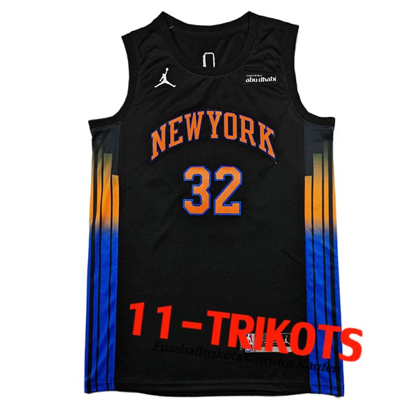 New York Knicks Trikot (TDWNS #32) 2025/26 Schwarz/Blau/Orange New York Knicks Trikot (TDWNS #32) 2025/26 Schwarz/Blau/Orange