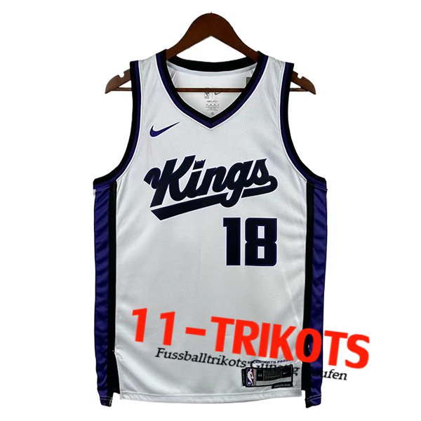 Sacramento Kings Trikot (WESTBROOK #18) 2025/26 Weiß/lila/Schwarz Sacramento Kings Trikot (WESTBROOK #18) 2025/26 Weiß/lila/Schwarz