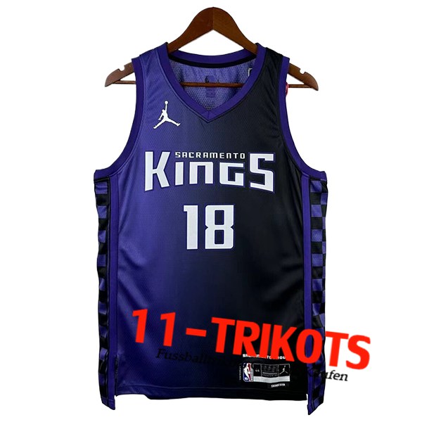 Sacramento Kings Trikot (WESTBROOK #18) 2025/26 lila/Schwarz Sacramento Kings Trikot (WESTBROOK #18) 2025/26 lila/Schwarz