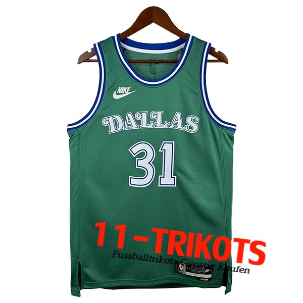 Dallas Mavericks Trikot (THOMPSON #31) 2025/26 Grün