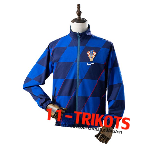 Kroatien Windjacke Blau 2025/2026 Kroatien Windjacke Blau 2025/2026