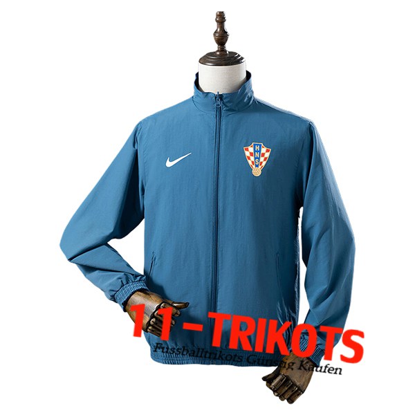 Kroatien Windjacke Blau 2025/2026 -02 Kroatien Windjacke Blau 2025/2026 -02