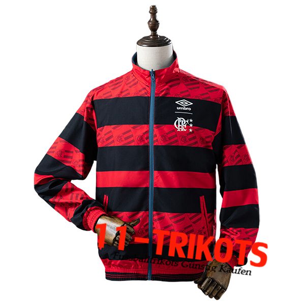 Flamengo Windjacke Schwarz/Rot 2025/2026 Flamengo Windjacke Schwarz/Rot 2025/2026