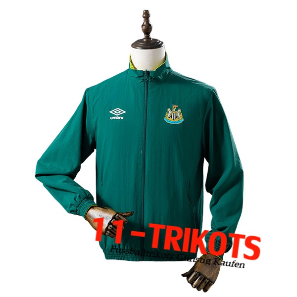 Newcastle United Windjacke Grün 2025/2026 Newcastle United Windjacke Grün 2025/2026