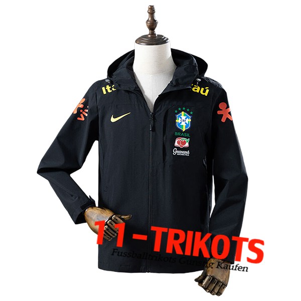 Brasilien Windjacke Schwarz 2025/2026 Brasilien Windjacke Schwarz 2025/2026