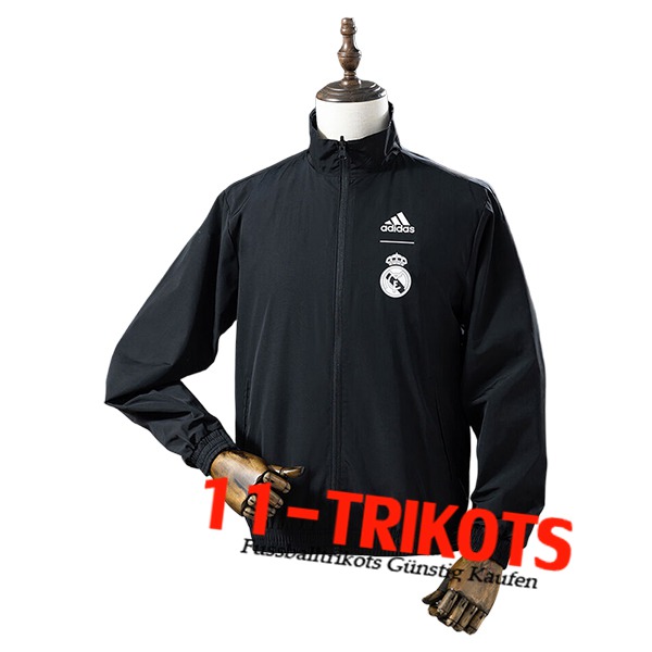 Real Madrid Windjacke Schwarz 2025/2026 Real Madrid Windjacke Schwarz 2025/2026