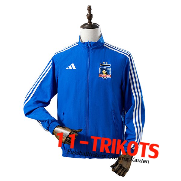 Colo-Colo Windjacke Blau/Weiß 2025/2026 Colo-Colo Windjacke Blau/Weiß 2025/2026