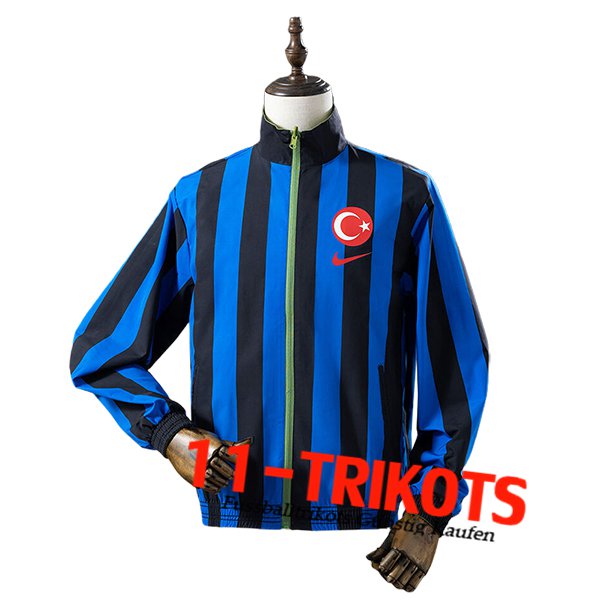 Türkisch Windjacke Blau/Schwarz 2025/2026 Türkisch Windjacke Blau/Schwarz 2025/2026