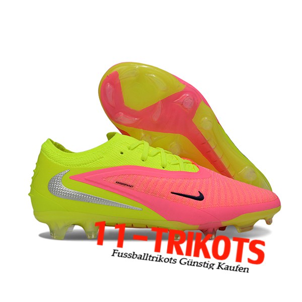 Nike Fussballschuhe Phantom GX III Elite FG Rosa/Grün