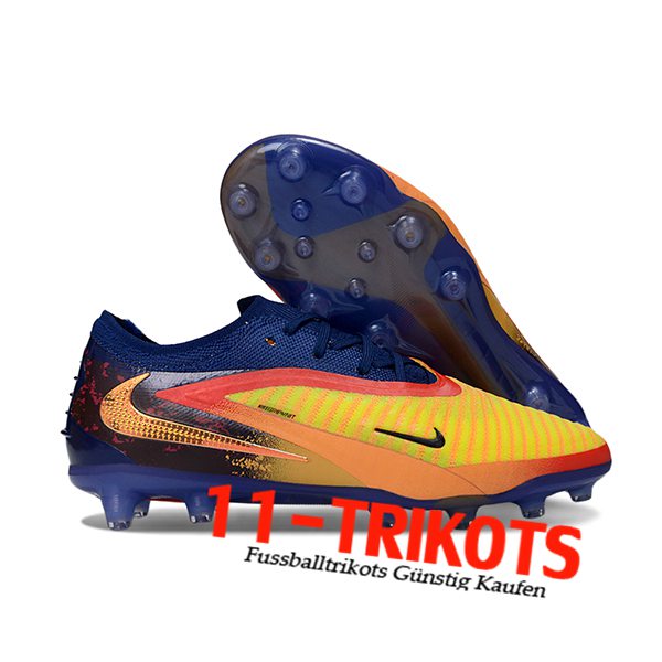 Nike Fussballschuhe Phantom GX III Elite AG Blau/Orange Nike Fussballschuhe Phantom GX III Elite AG Blau/Orange