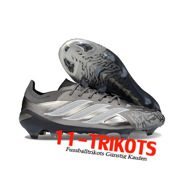 Adidas Fussballschuhe 26 Predator Elite FG Grau Adidas Fussballschuhe 26 Predator Elite FG Grau