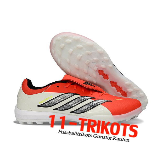 Adidas Fussballschuhe PREDATOR LEAGUE FT TURF Beige/Orange/Grau