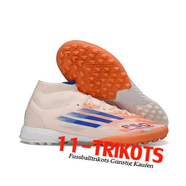 Adidas Fussballschuhe F50 Sparkfusion League TF Orange/Blau