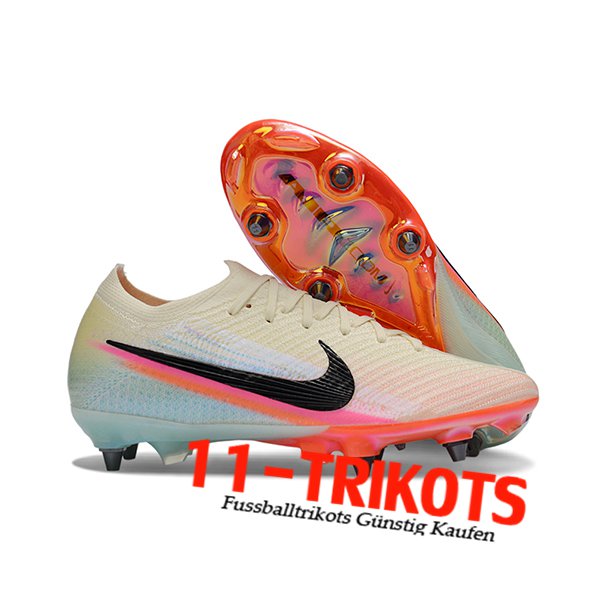 Nike Fussballschuhe AIR ZOOM MERCURIAL VAPOR XVI ELITE SG-PRO Gelb/Blau/Rosa