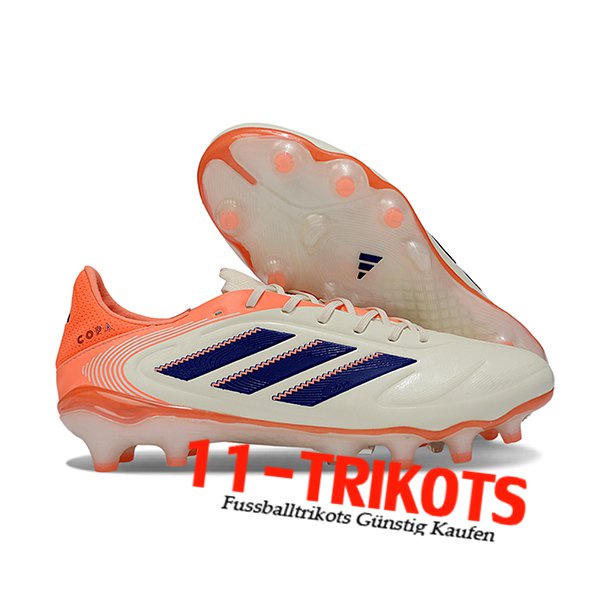 Copa Fussballschuhe PURE III ELITE FG Beige/Orange/Blau Copa Fussballschuhe PURE III ELITE FG Beige/Orange/Blau