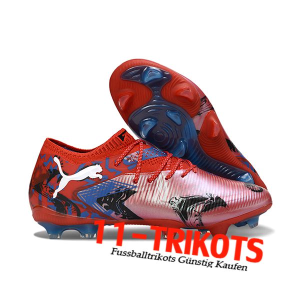 PUMA Fussballschuhe FUTURE 8 ULTIMATE FG/AG Rot/Schwarz/Blau PUMA Fussballschuhe FUTURE 8 ULTIMATE FG/AG Rot/Schwarz/Blau