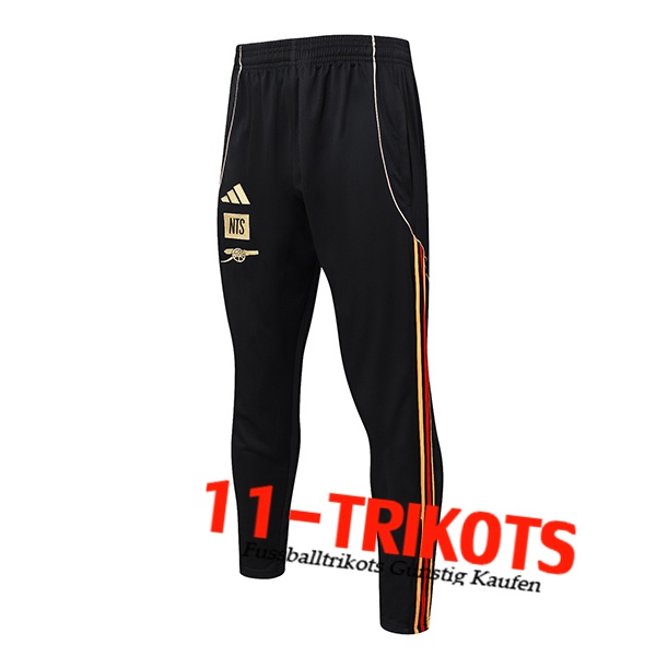 Arsenal Trainingshose Schwarz/Rot/Gelb 2025/2026 Arsenal Trainingshose Schwarz/Rot/Gelb 2025/2026