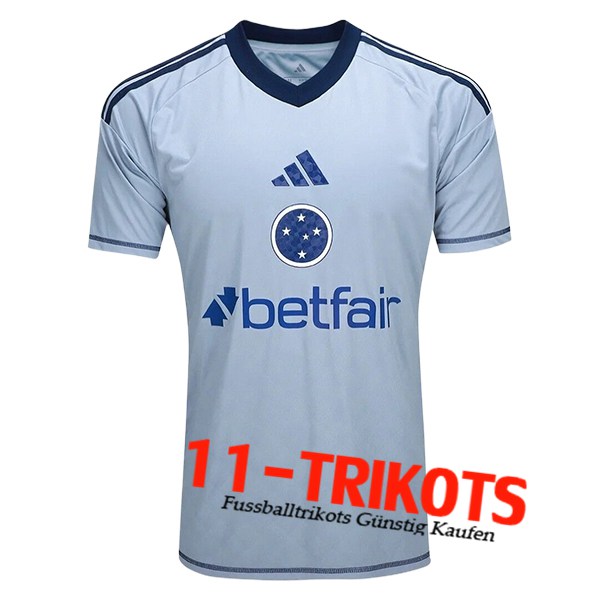 Cruzeiro Fussball Trikots Torhuter Hellblau 2025/2026
