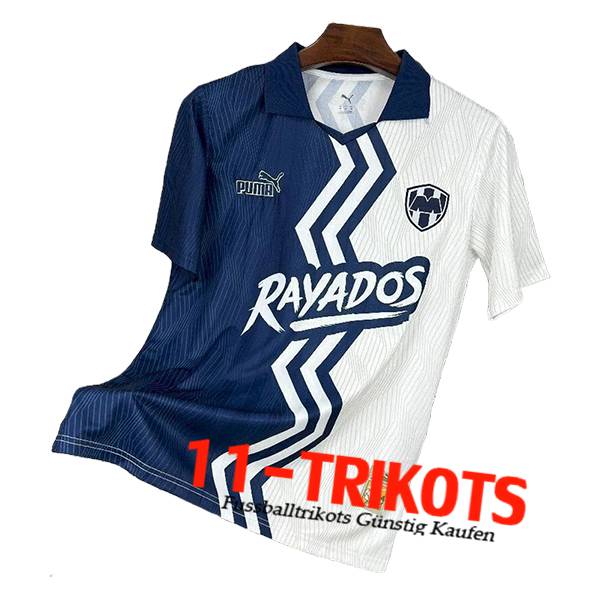 Monterrey Fussball Trikots Special Edition Weiß/Blau 2025/2026