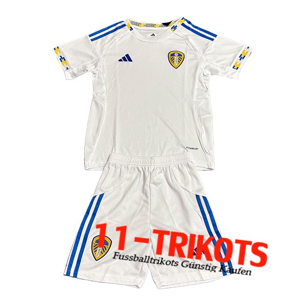 Leeds United Kinder Heimtrikot 2025/2026 Leeds United Kinder Heimtrikot 2025/2026
