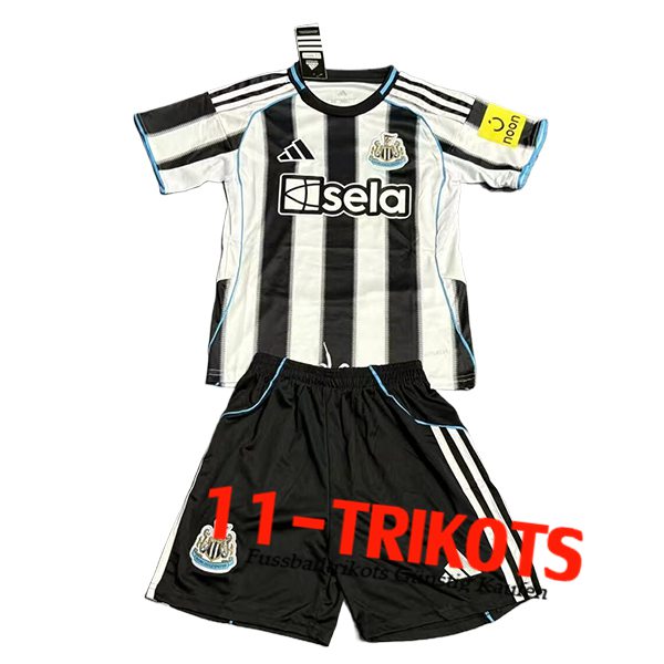 Newcastle United Fussball Trikots Kinder Heimtrikot 2025/2026 Newcastle United Fussball Trikots Kinder Heimtrikot 2025/2026