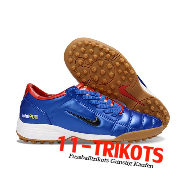 Nike Fussballschuhe T90 TF Blau Nike Fussballschuhe T90 TF Blau
