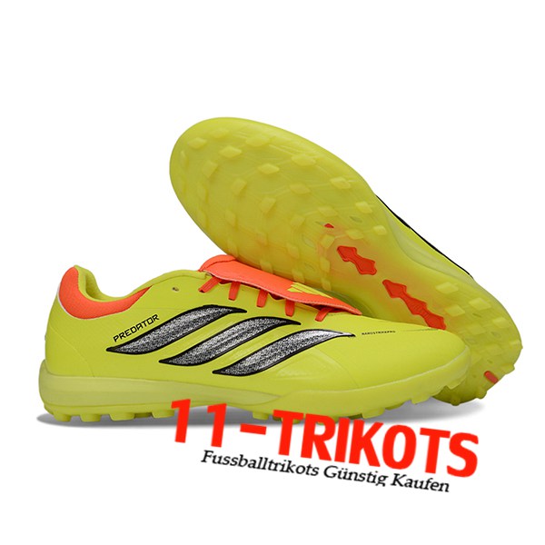 Adidas Fussballschuhe PREDATOR LEAGUE FT TURF Gelb/Orange/Grau