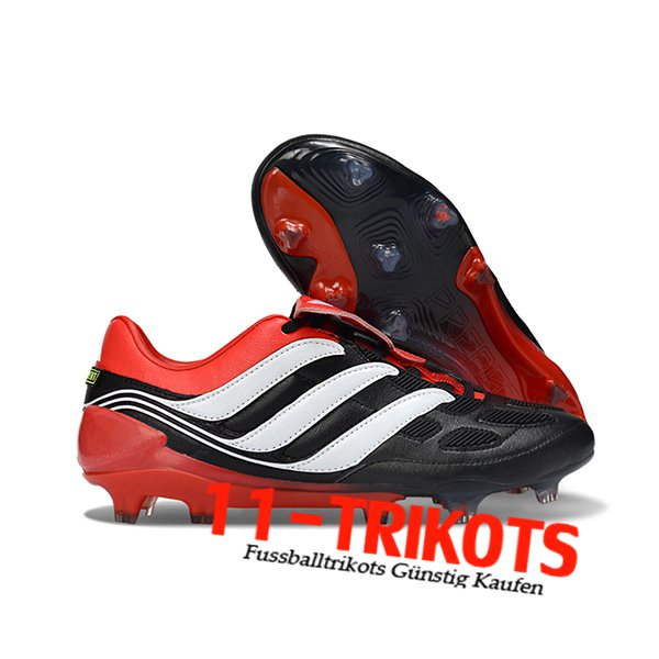 Adidas Fussballschuhe Predator Precision FG Schwarz/Weiß/Orange