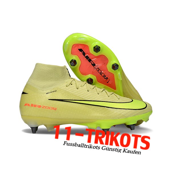Nike Fussballschuhe Air Zoom Mercurial Superfly IIX Elite SG Gelb/Schwarz Nike Fussballschuhe Air Zoom Mercurial Superfly IIX Elite SG Gelb/Schwarz