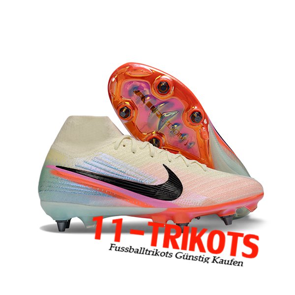 Nike Fussballschuhe Air Zoom Mercurial Superfly IIX Elite SG Blau/Rosa Nike Fussballschuhe Air Zoom Mercurial Superfly IIX Elite SG Blau/Rosa