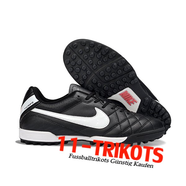 Nike Fussballschuhe Tiempo Ligera V TF Schwarz/Weiß Nike Fussballschuhe Tiempo Ligera V TF Schwarz/Weiß