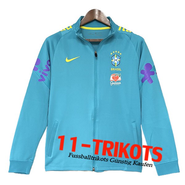 Brasilien Trainingsjacke Grün 2025/2026