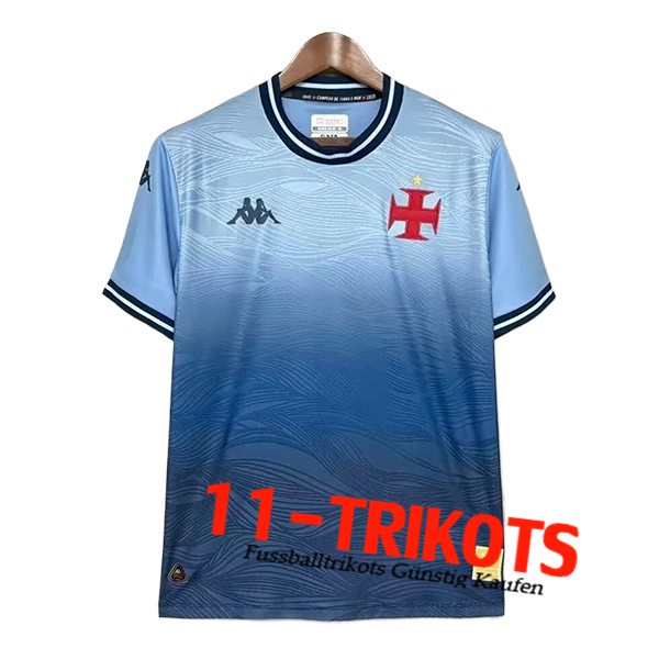 CR Vasco Da Gama Fussball Trikots Torhuter Blau 2025/2026 CR Vasco Da Gama Fussball Trikots Torhuter Blau 2025/2026