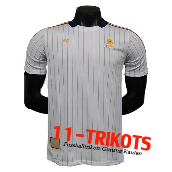 AS Rom Fussball Trikots Special Edition Weiß 2025/2026 AS Rom Fussball Trikots Special Edition Weiß 2025/2026