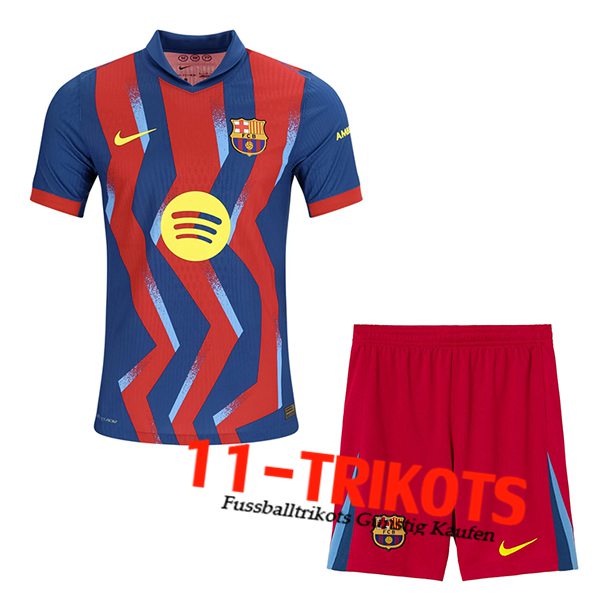 Neues Barcelona Fussball Trikots Kinder Vierte 2025/2026 Neues Barcelona Fussball Trikots Kinder Vierte 2025/2026