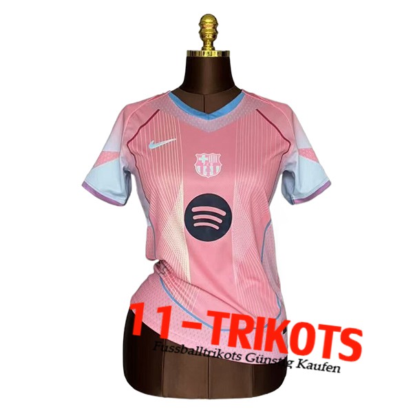 Barcelona Damen Fussball Trikots Special Edition Rosa 2025/2026 Barcelona Damen Fussball Trikots Special Edition Rosa 2025/2026