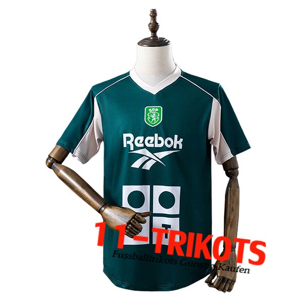 Sporting Lisbon Trainingstrikot Grün/Weiß 2025/2026