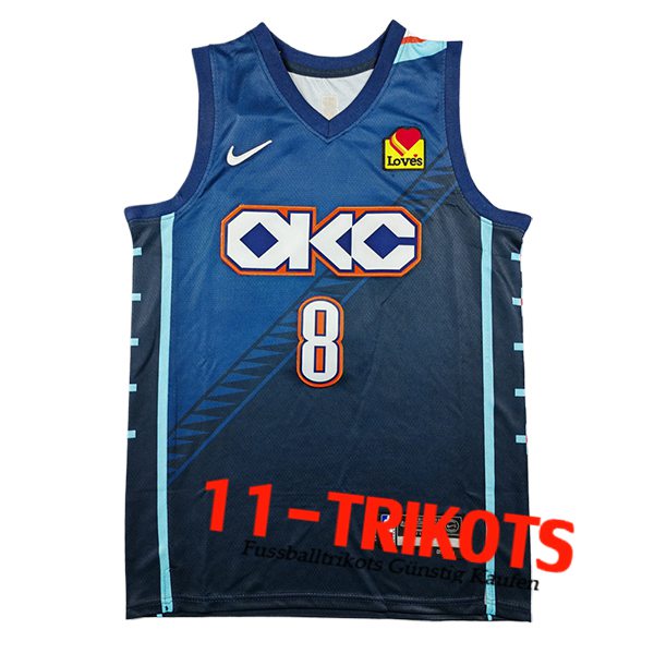 Oklahoma City Thunder (WILLIAMS #8) 2025/26 Blau Oklahoma City Thunder (WILLIAMS #8) 2025/26 Blau