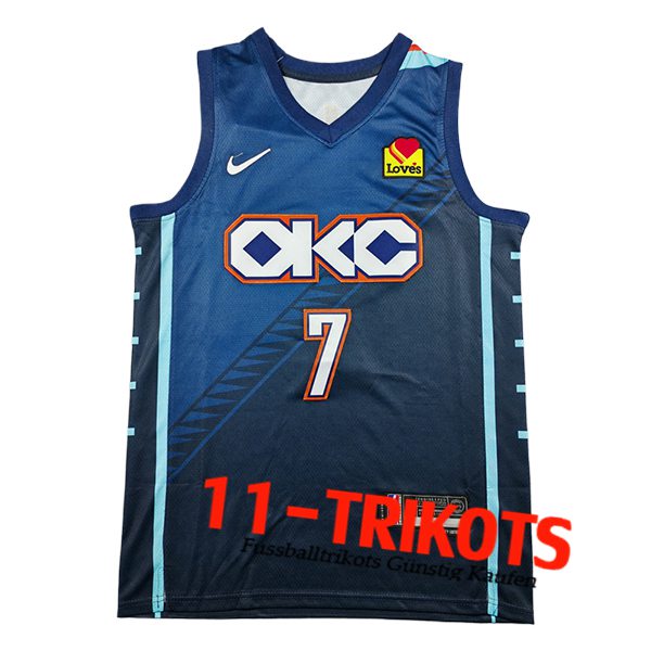 Oklahoma City Thunder (HOLMGREN #7) 2025/26 Blau -02 Oklahoma City Thunder (HOLMGREN #7) 2025/26 Blau -02